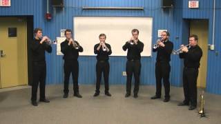 University of North Dakota Trumpet Ensemble - Ross NTC Audition 2015