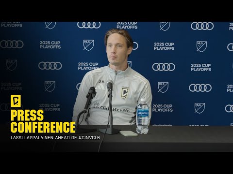 Press Conference | Midfielder Lassi Lappalainen speaks ahead of Round One, Game 1 #CINvCLB