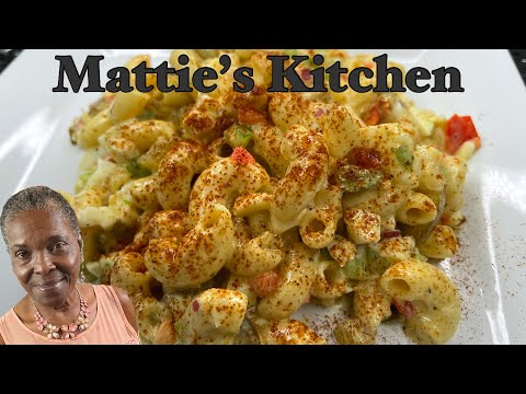 The World's Best Macaroni Salad Recipe | A Thanksgiving Side Dish | Mattie’s Kitchen