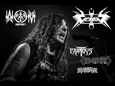 WOM Report - Vektor, Cryptosis, Comaniac, Algebra @ RCA Club, Lisboa - 16.10.22