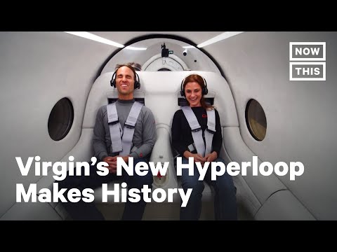 Virgin Hyperloop Marks Major Milestone with First Human Trial | NowThis
