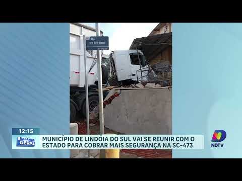 SC-473 preocupa Lindóia do Sul após novos acidentes na rodovia