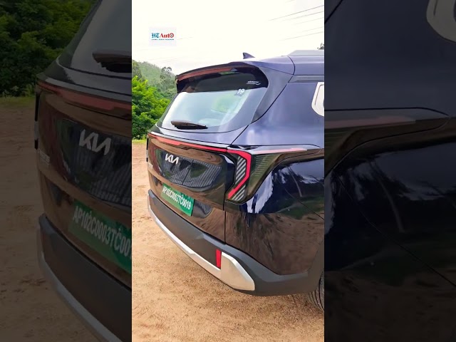 Kia Carens Clavis EV Imperial Blue Colour Option In HD #Kia #automobile #Clavis EV #colour