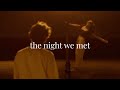 Playlist The Night We Met