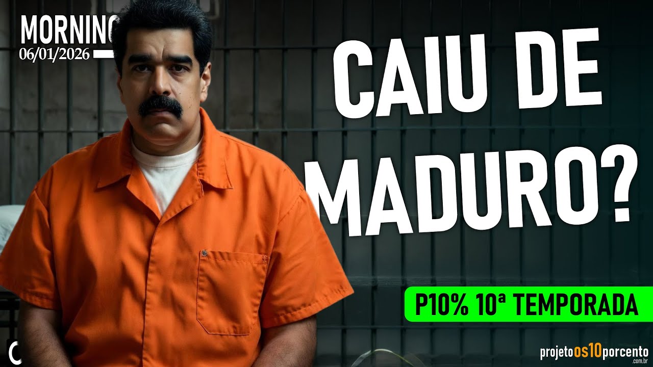 Morning Call - Terça-feira, 06/01/2026 - Maduro vai a corte nos EUA, o que isso muda pra gente?