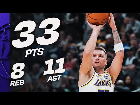 Luka Dončić Posts 33-PT TRIPLE-DOUBLE in Dallas | January 24, 20265