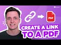 How To Create A Link To A PDF Document