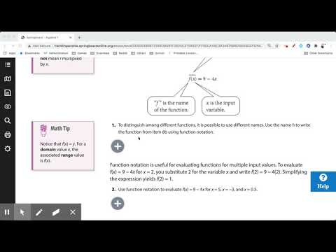 Lesson 5 3 Function Notation