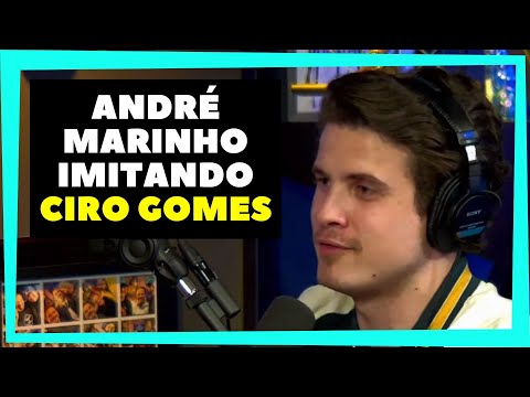 ANDRÉ MARINHO - IMITAÇÃO FAMOSA DE CIRO GOMES│MAX CORTES PODCAST - TICARACATICAST