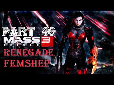 Mass Effect 3 [HD] Renegade FemShep Playthrough part 49 (Geth Server)