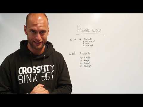 Crossfit Bink 36 Home wod week 28 #1