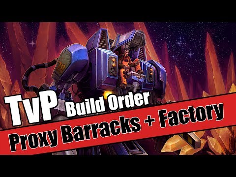 Build Order Tutorial: TvP Byun's Proxy Barracks + Factory