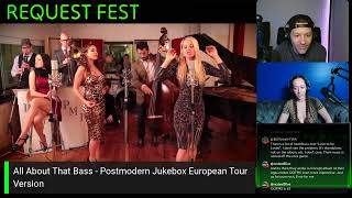 All About That Bass - Postmodern Jukebox European Tour Version [REACTION]