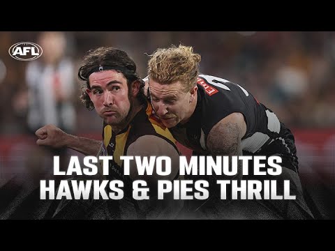 Last Two Minutes: Collingwood v Hawthorn | Round 4, 2024 | AFL