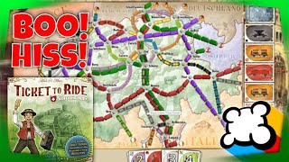 Ticket to Ride Switzerland - I REALLY Don't Like These Tickets!