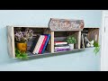 DIY Crate Bookshelf - Home & Family