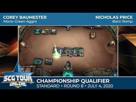 Baumeister vs Price | Round 8 | SCG Tour Online Championship Qualifier #2 | Standard