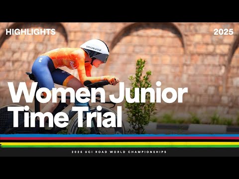 Women Junior Individual Time Trial Highlights | 2025 UCI Road World Championships | Tissot