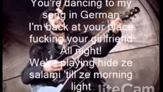 Voltaire - I Am Rammstein! (Lyrics Video)