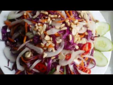 Gỏi bắp cải tím