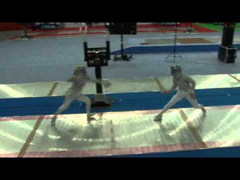26032011 ws GP Individial Moscou 4 blue KIM Ji Yeon KOR 15 vs SOCHA Aleksandra POL 10 sd no
