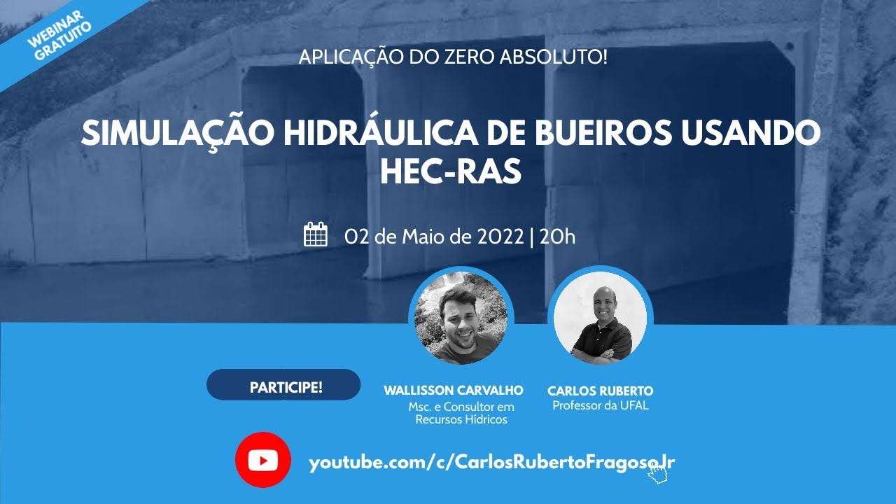 Parte 04 - Configuração do Bueiro no HEC-RAS - Simulação de bueiros usando HEC-RAS