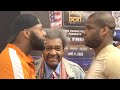 HEAVYWEIGHT BEEF TREVOR BRYAN DANIEL DUBOIS GO AT IT AS TEMPERS FLARE IN MIAMI WITH DON KING