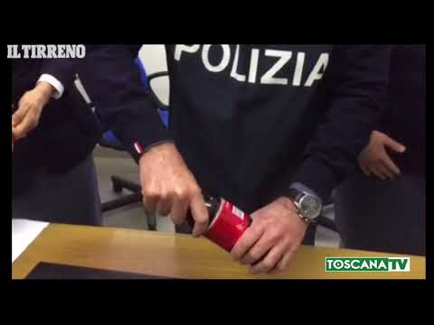 2018-02-18 PISA - DROGA OCCULTATA NELLE BOTTIGLIE DI BIBITE