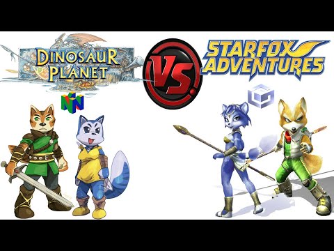 Dinosaur Planet Vs Starfox Adventures LiVE!