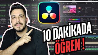 SIFIRDAN DaVinci Resolve Öğrenin! (BAŞLANGIÇ SEVİYESİ) - DaVinci Resolve Nasıl K