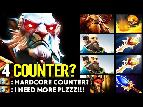 OMG!!! GOD Phantom Lancer v s 4 Hardcore Counter Pick 2x Divine Rapier Build Most Satisfying Dota 2