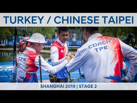 Turkey v Chinese Taipei – recurve mixed team gold | Shanghai 2019 World Cup S2