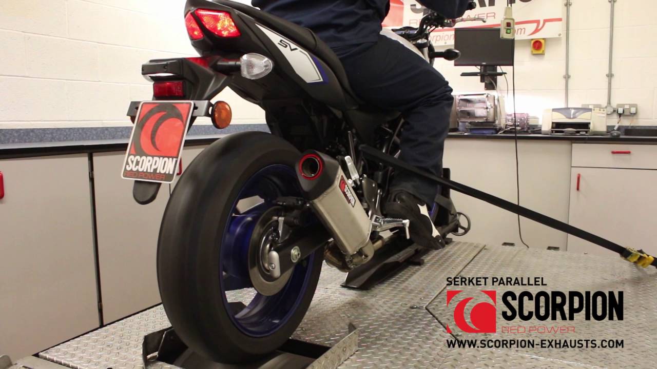 Scorpion Serket Taper Exhaust - Suzuki SV650/X (16-21) Video