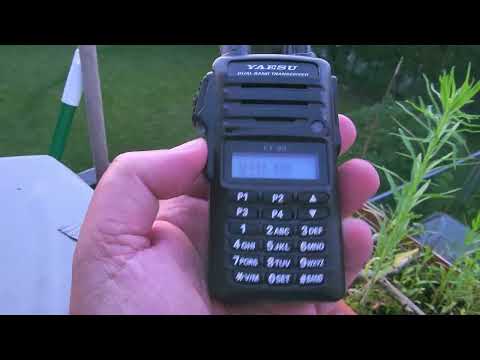 Yaesu FT-65 is a great dual band 2 meters 70 cm handheld inexpensive and capable