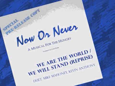 WE ARE THE WORLD / WE WILL STAND (reprise) - Continental Singers Tour A - Spring 1985