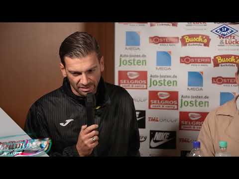 Pressekonferenz 14. Spieltag SFB - 1. FC Monheim