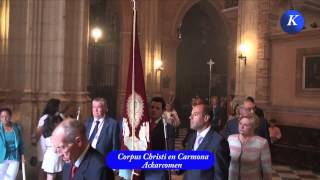 Corpus Christi en Carmona: Salida Santa María de la Asunción