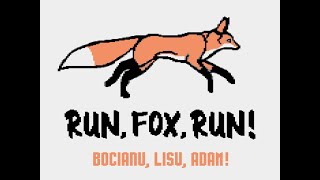 ATARI XL / XE += RUN, FOX, RUN ! =+ Grawitacja 8bit GameJam 2024