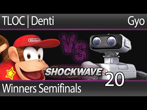 SW 20 Smash 4 - TLOC | Denti (Diddy, Samus) vs Gyo (ROB, GnW) - Winners Semifinals