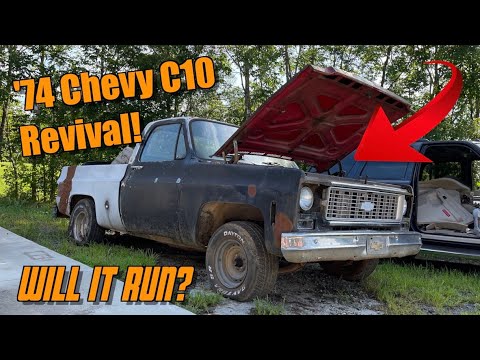 Can We Get Our 1974 Chevrolet C10 Parts Truck Running? GMC C1000 Restomod Ep. 1