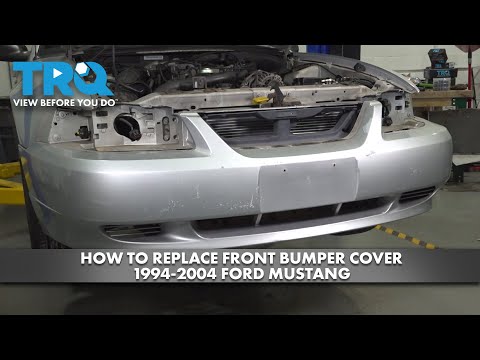 How to Replace Front Bumper Cover 1994-2004 Ford Mustang