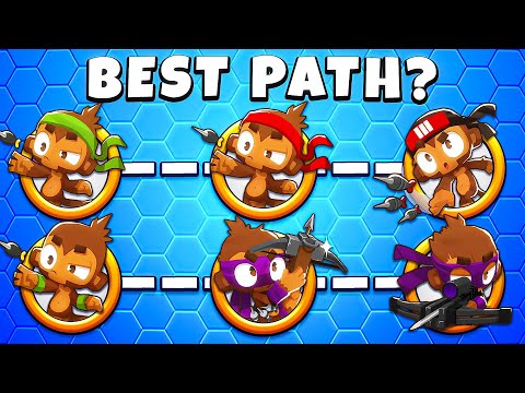 Whats the BEST PATH for EVERY Tower in BTD 6?