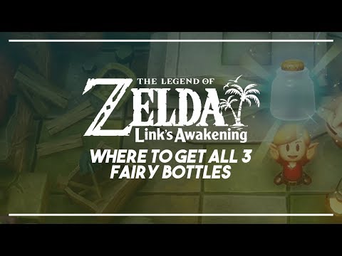 Link's Awakening Switch | How to get All 3 Fairy Bottles
