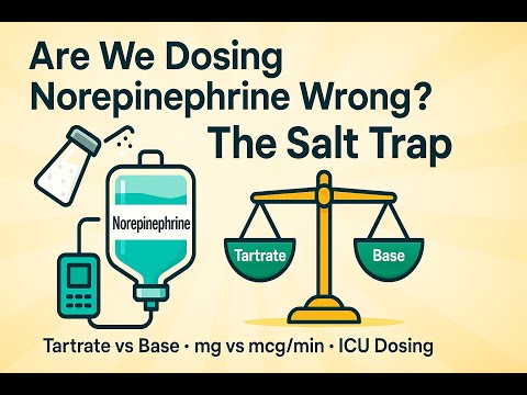 Are We Dosing Norepinephrine Wrong? The Salt Trap
