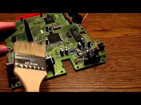 Cleaning and restoring a Sega Genesis Model 1