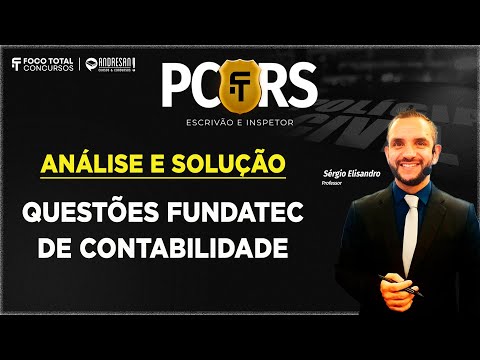 PC/RS 2025 Competition | ACCOUNTING Questions | Sérgio Elisandro