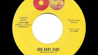 1965 HITS ARCHIVE: Ooo Baby Baby - Miracles