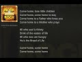 Come Home Little Children (with Lyrics) John Michael Talbot/Monk Rock
