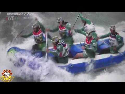 Juquitibense Jhonatan Machado nas águas do Japão com a equipe Bozo de Brotas no World Rafting Championship 2017 Japan