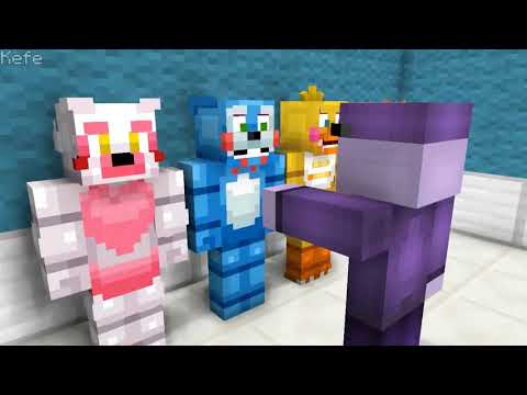 FNAF Monster School: Making Fidget Spinners! - Minecraft Animation